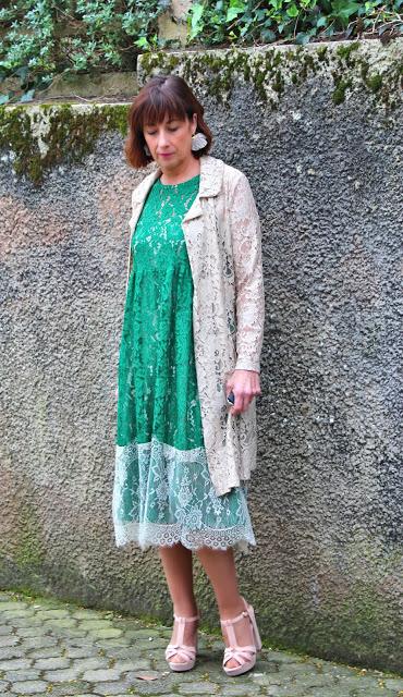 MIS LOOKS - ENCAJE VERDE MIS LOOKS - ENCAJE VERDE