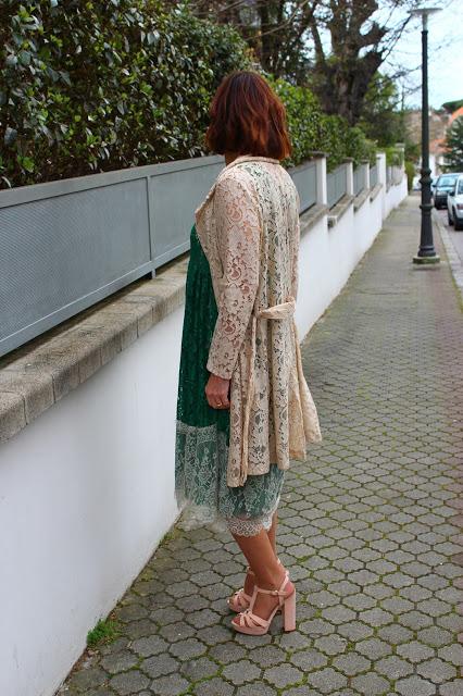 MIS LOOKS - ENCAJE VERDE MIS LOOKS - ENCAJE VERDE
