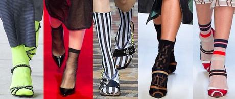 Tendencias PV18: los zapatos de moda imprescindibles zapatos de moda primavera verano 2018 calcetines