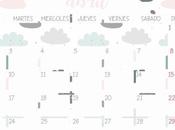 Imprimible: Calendario abril 2018