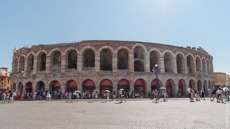 Verona La Arena anfiteatro romano Italia visitar viaje