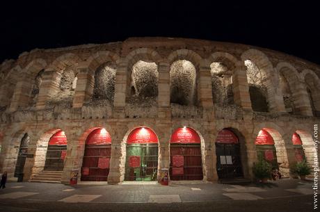 La Arena Verona noche