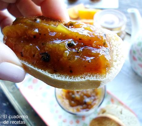 Mermelada de Papaya & Naranja {Apta para Diabéticos}