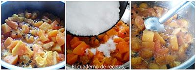 Mermelada de Papaya & Naranja {Apta para Diabéticos}