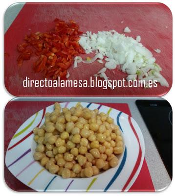 Garbanzos fritos especiados