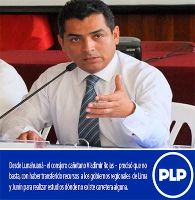 Vladimir Rojas: MANCOMUNIDAD REGIONAL EXIGE SISTEMA DE CARRETERAS ALTERNAS A LA CENTRAL…