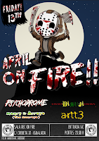 April on Fire en Rec on fire