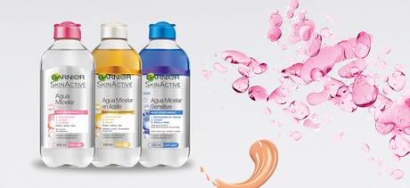 ¡Con Agua Micelar Garnier Desmaquillarse es una pasada!