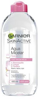 ¡Con Agua Micelar Garnier Desmaquillarse es una pasada!