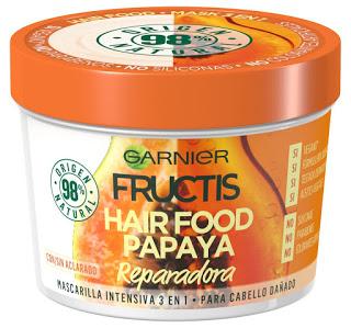 Mascarilla Fructis Hair Food Papaya