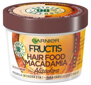 Mascarilla Fructis Hair Food Macadamia