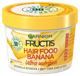 Mascarilla Fructis Hair Food banana