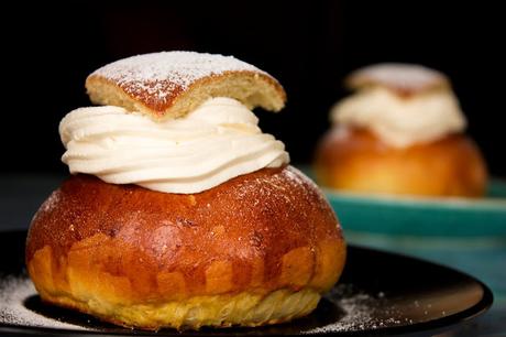 Bollos suecos de cuaresma (Semlor)