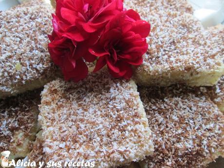 LECHE FRITA DE COCO Y RON  “CUBANITAS”