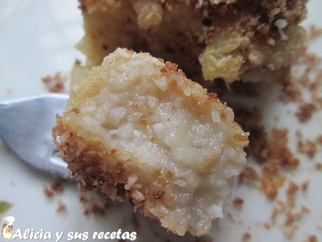 LECHE FRITA DE COCO Y RON  “CUBANITAS”