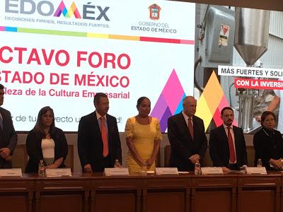 LLAMAN A FORTALECER LA CULTURA EMPRESARIAL PARA CONSOLIDAR AL EDOMÉX COMO POLO DE DESARROLLO NACIONAL