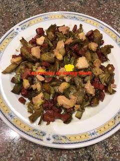 ALCACHOFAS CON JAMÓN SERRANO, Y  FOIE, AL PEDRO XIMENEZ DE MI AMIGA MARÍA JOSE