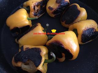 ASADO DE PIMIENTOS AMARILLOS