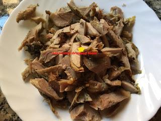 SARTÉN DE PIMIENTOS AMARILLOS CON PAVO ASADO