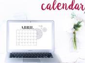 Freebie: Calendario Abril