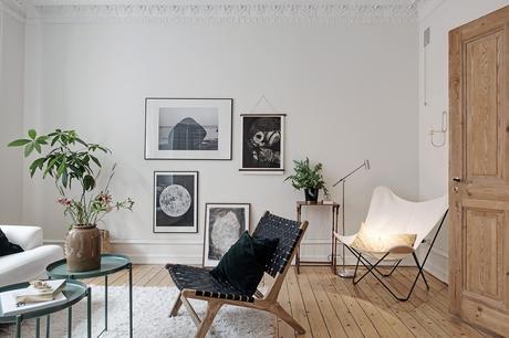 Colores suaves para un salón lleno de vida.