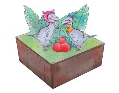 Los dulces dinosaurios de Mango is so sweet Los dulces dinosaurios de Mango is so sweet