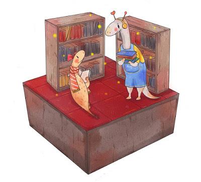 Los dulces dinosaurios de Mango is so sweet