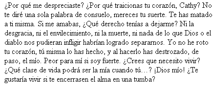 Cumbres borrascosas, de Emily Brontë