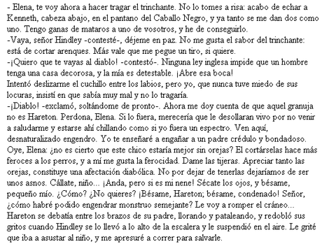 Cumbres borrascosas, de Emily Brontë Cumbres borrascosas, de Emily Brontë