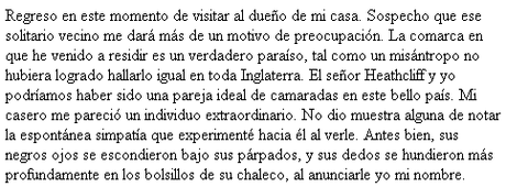 Cumbres borrascosas, de Emily Brontë Cumbres borrascosas, de Emily Brontë