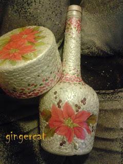 Aprende la técnica de cómo decorar botellas de vidrio con cascaras de huevo