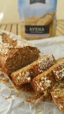 Banana Bread Con Avena