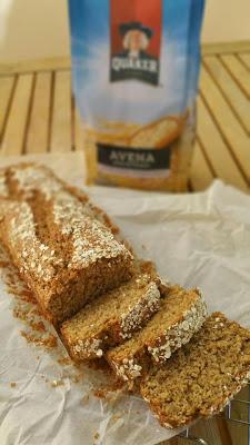 Banana Bread Con Avena