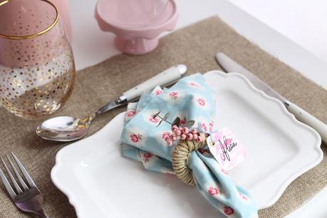 DIY Anillo rustico floral para servilletas DIY Anillo rustico floral para servilletas