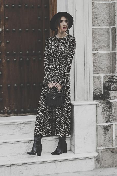 LEOPARD MAXI DRESS