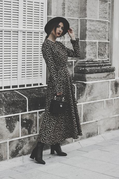 LEOPARD MAXI DRESS