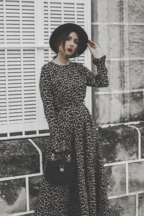 LEOPARD MAXI DRESS