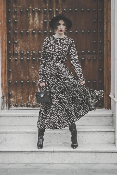 LEOPARD MAXI DRESS