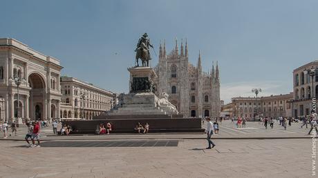Plaza del Duomo PLaza Duomo piazza Milán que ver Viaje Italia turismo