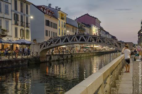 Canales Milán Navigli turismo Italia encanto