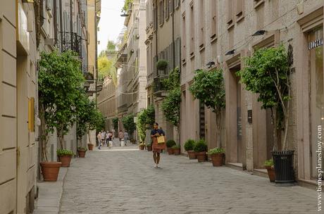 Cuadrilatero de la moda Milán visitar viaje turismo