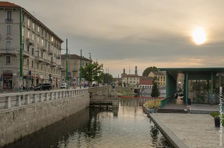 Darsena Navigli viaje a Milan Italia turismo