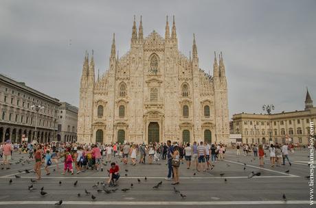 Plaza del Duomo Plaza del Duomo MIlán visitar ciudad que ver Italia imprescindibles