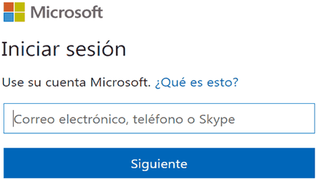 Hotmail iniciar sesión