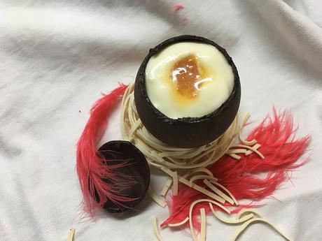 Huevos de chocolate rellenos