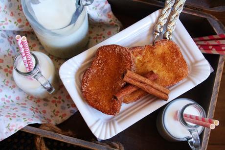 Torrijas de Crema de Turrón