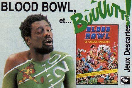 Fichas de Blood Bowl 1ª y un par de curiosidades
