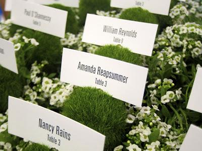 Tarjetas individuales de distribución o escort cards Tarjetas individuales de distribución o escort cards