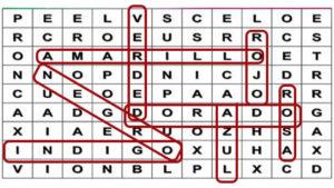 El primer color que veas en esta sopa de letras dirá una verdad sobre tu personalidad que debes saber 02-3