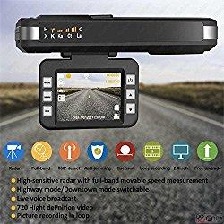 Velocidad Detector de trampa, 2018 nuevo detector de radar con HD DVR Dash Cam por Smartpro